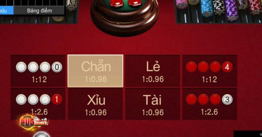 Cược theo cặp số cũng được nhiều anh em lựa chọn trong game Tài Xỉu