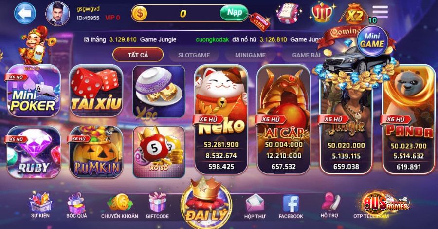 Mini game có tại Sập Nổ Club không gây nhàm chán cho người chơi