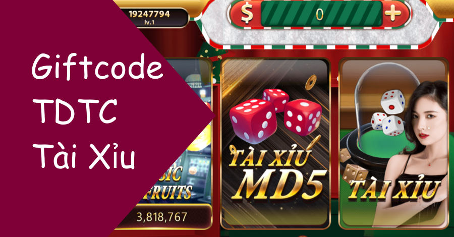 Mã gift code TDTC dành cho những người chơi Tài Xỉu